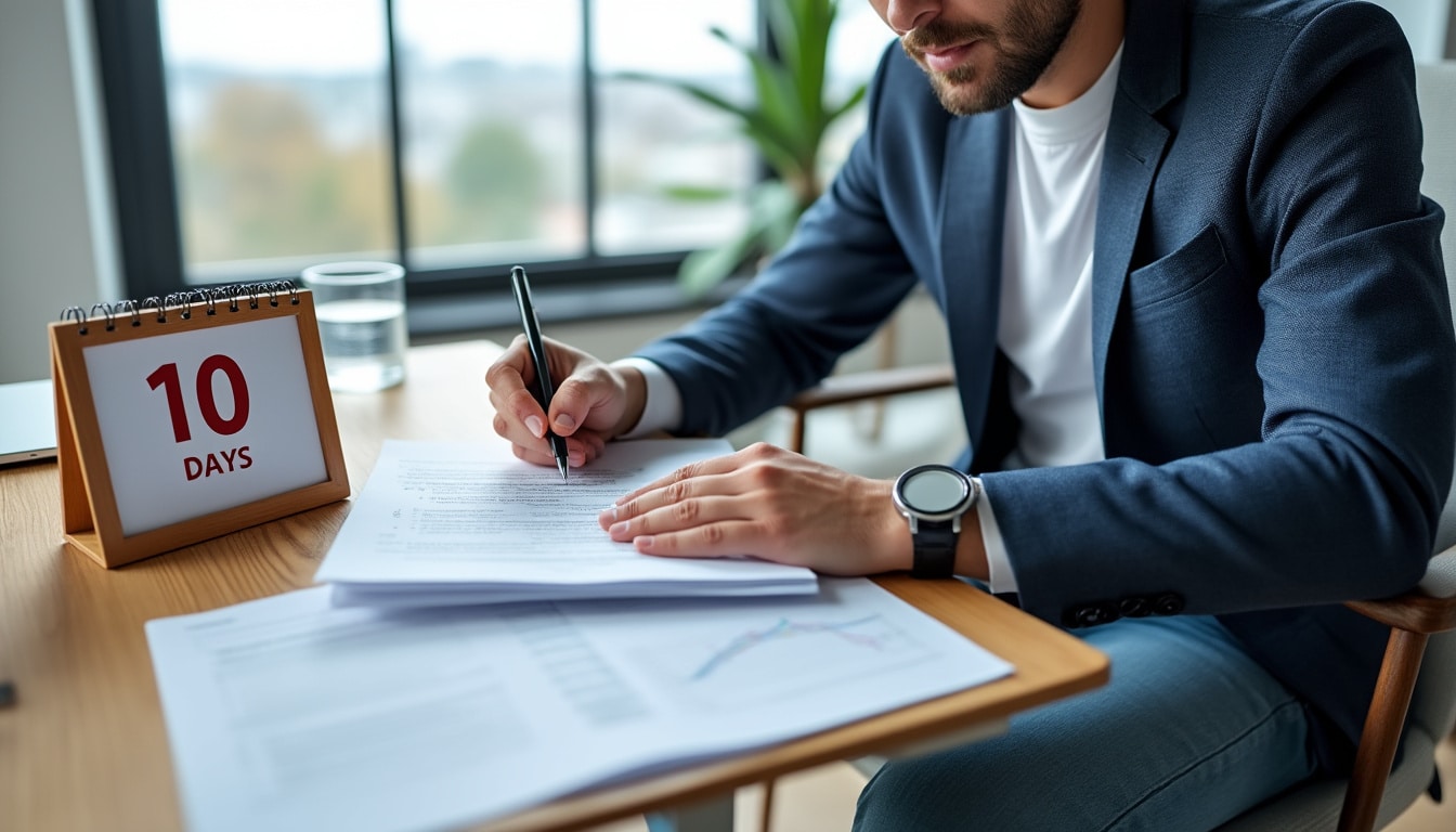 découvrez tout ce qu'il faut savoir sur le délai de rétractation de dix jours dont bénéficie l'acheteur pour changer d'avis après un achat.